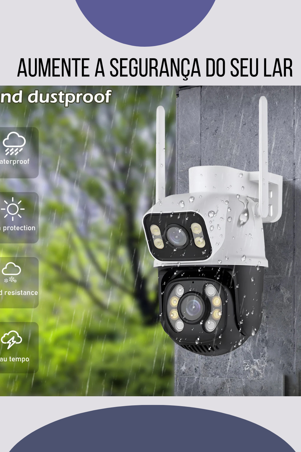 Câmera de Segurança 360 Graus - Caulog Store