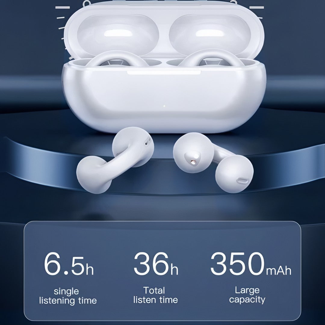 Kit 2 BoneWave™ – Fone Bluetooth de Condução Óssea Sem Fio - Caulog Store