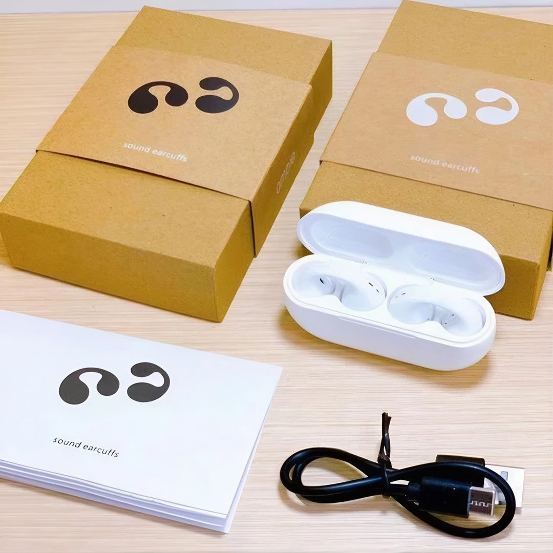 Kit 2 BoneWave™ – Fone Bluetooth de Condução Óssea Sem Fio - Caulog Store