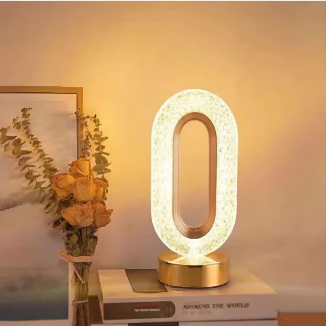 💎 Luminária Touch CristalLux™ – Ilumine Seu Espaço com Elegância e Sofisticação - Caulog Store