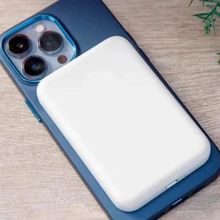 Carregador Portátil Indução para iPhone/Android Magsafe Sem fio Bateria Carga 5000mAH/10000mah - Caulog Store