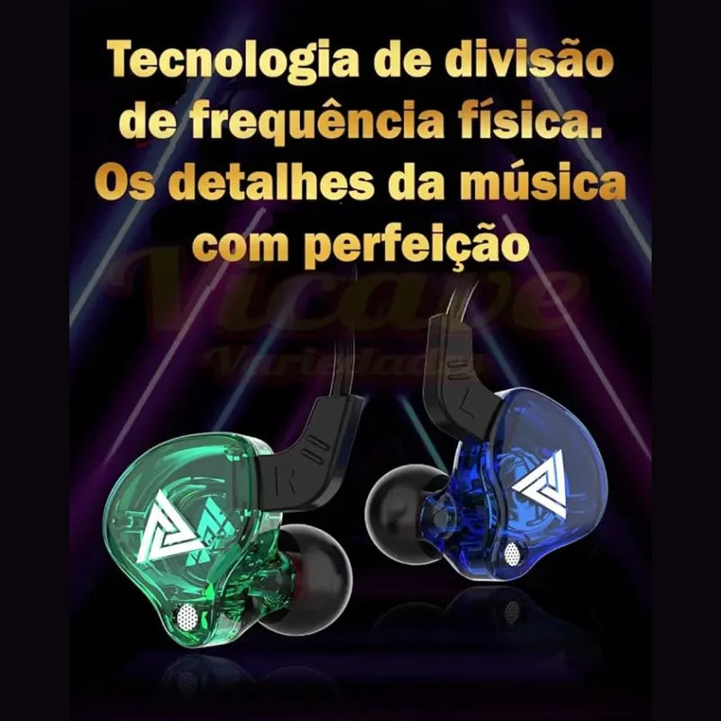 Fones Esportivos com Microfone - Caulog Store