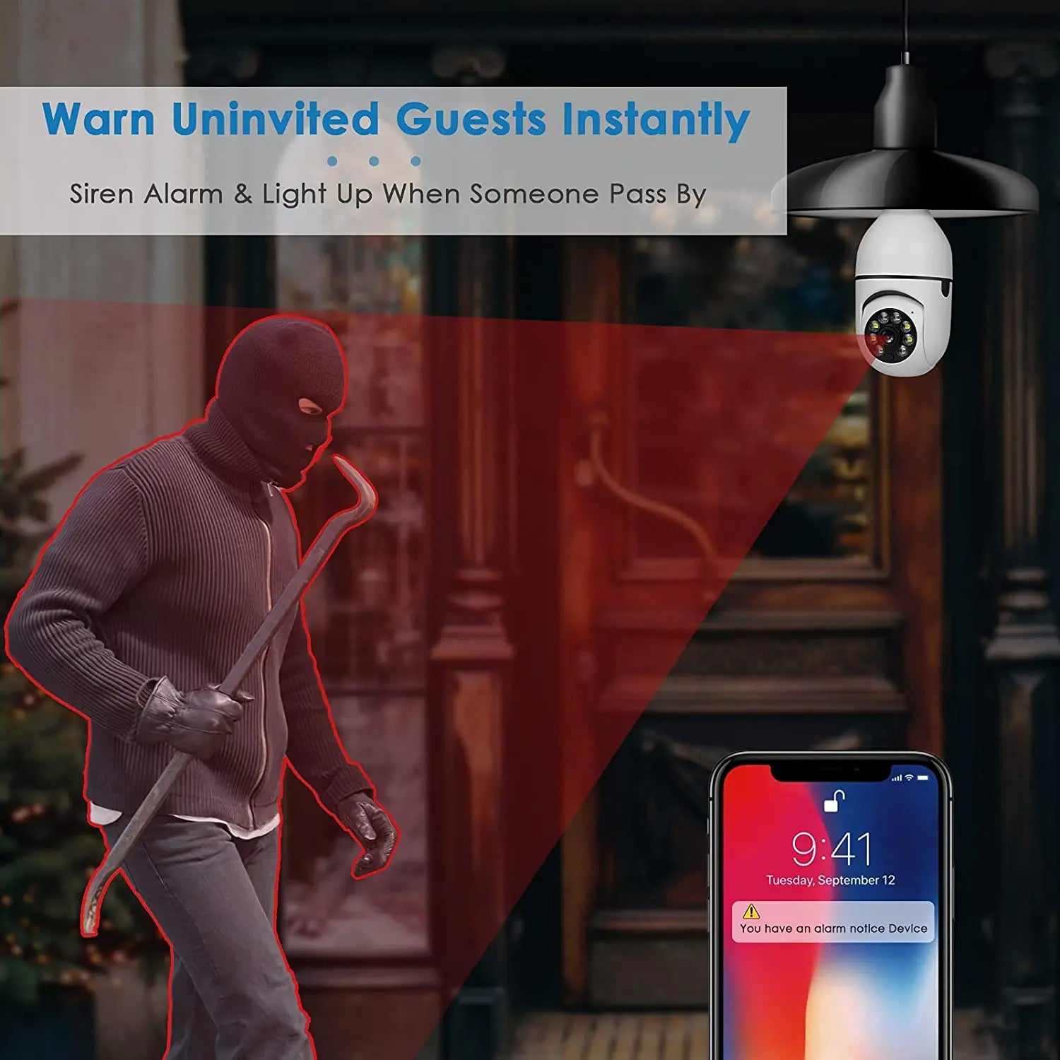 Câmera Inteligente de Segurança Wi-Fi (cópia) - Caulog Store