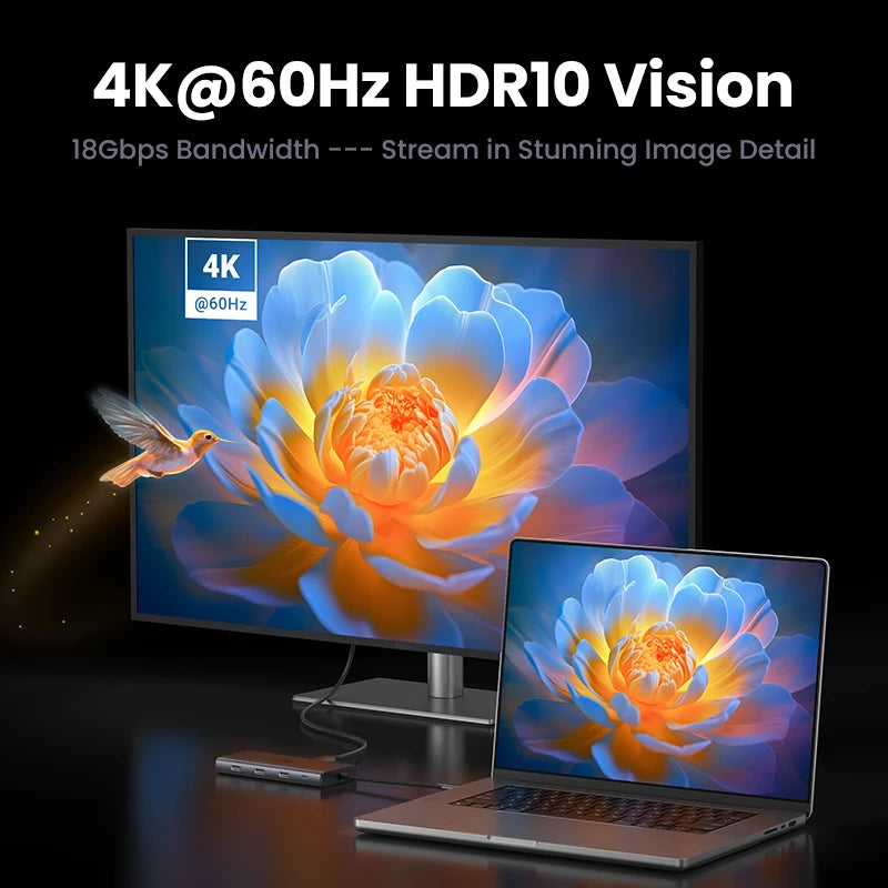 Hub USB-C Mágico UGREEN - Caulog Store