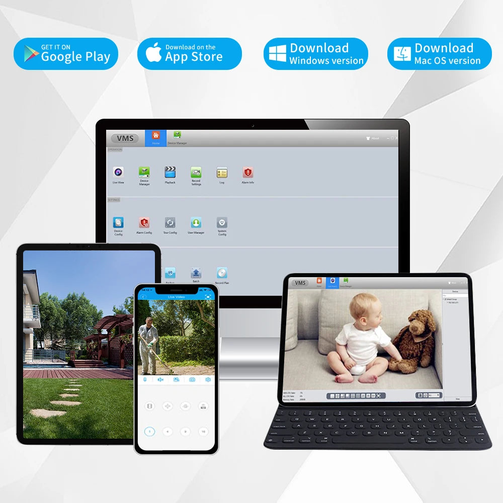 Câmera de Segurança Inteligente para Exteriores - Caulog Store