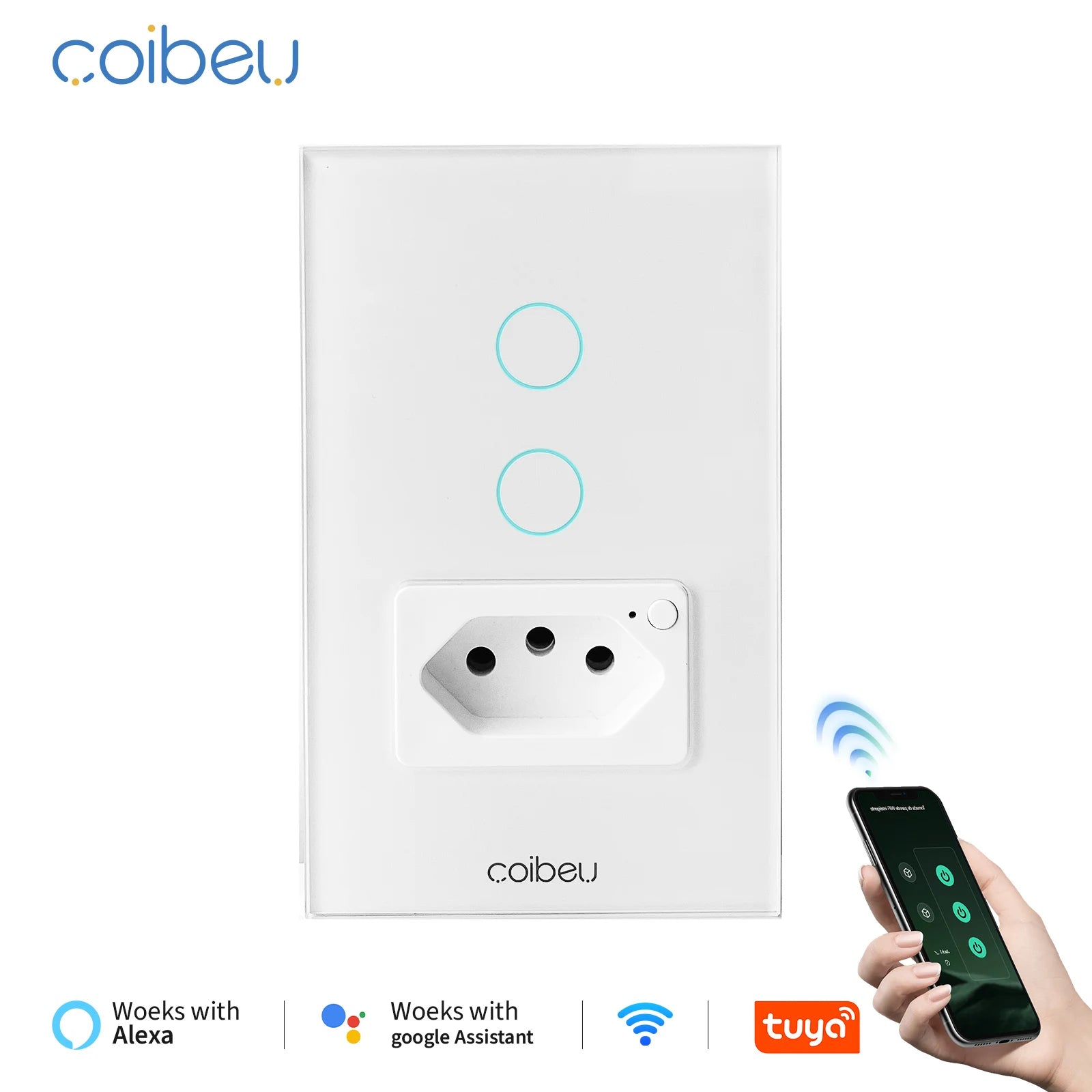 Tomada Inteligente WiFi Super Fácil - Caulog Store