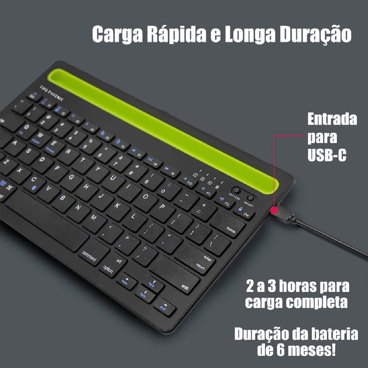 Teclado e Mouse Bluetooth Sem Fios - Caulog Store
