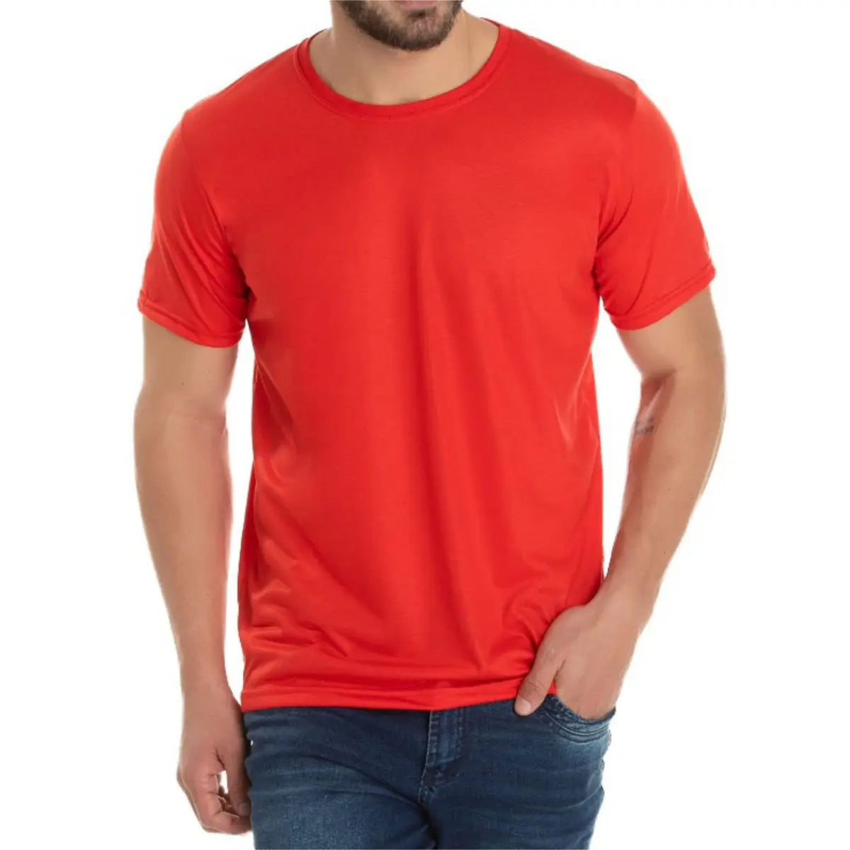 Kit 10 Camisetas Básicas Masculinas Coloridas