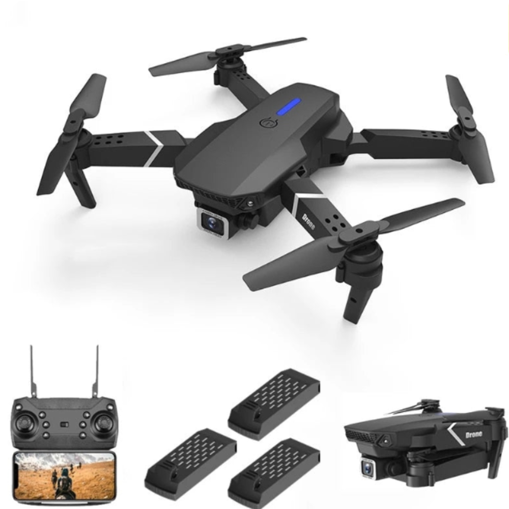 Drone Profissional Wifi com Controle Remoto Adaptável/Zangão - Caulog Store