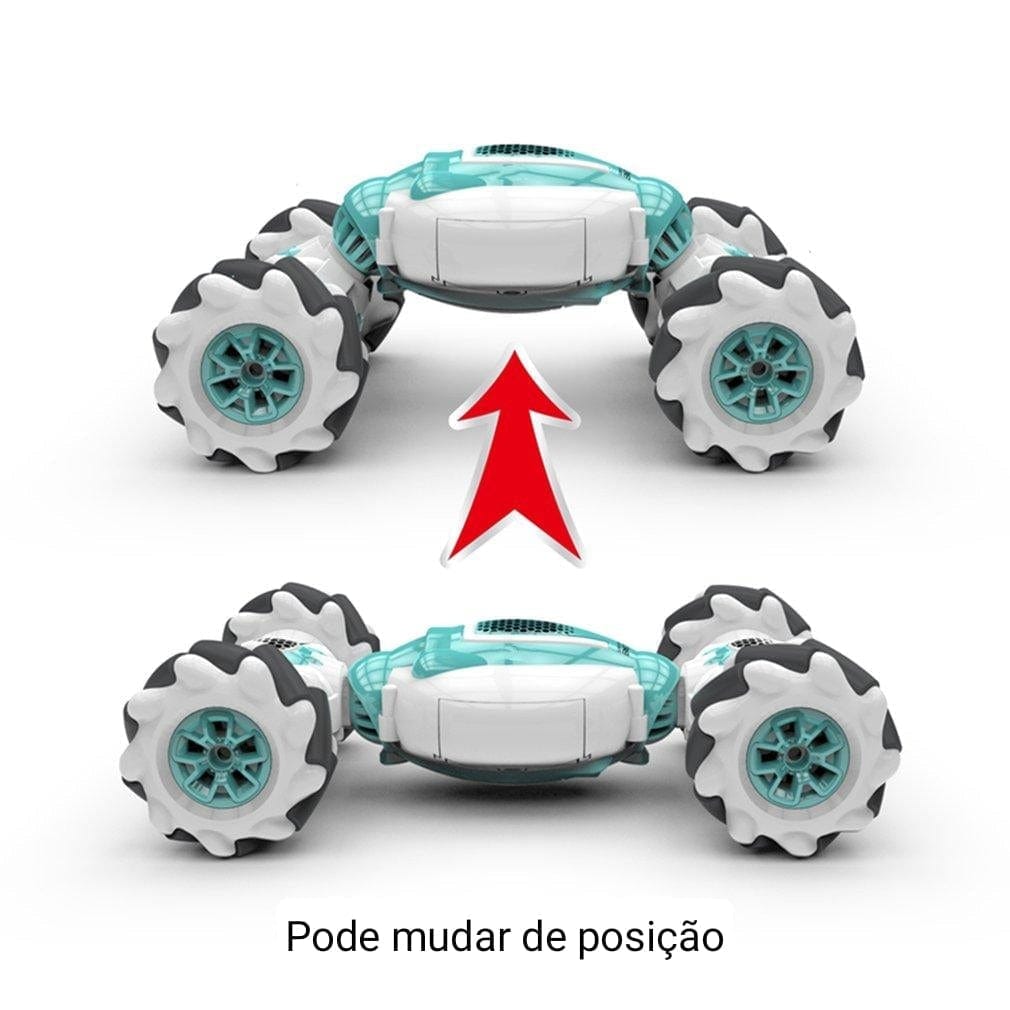 Carro Para Acrobacias Com Controle Inovador - Para Meninos - Caulog Store